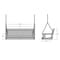 Highwood Usa 5ft Lehigh Porch Swing Outdoor Furniture for Patio, Backyard, Garden AD-PORL1-EUC - alternate 2